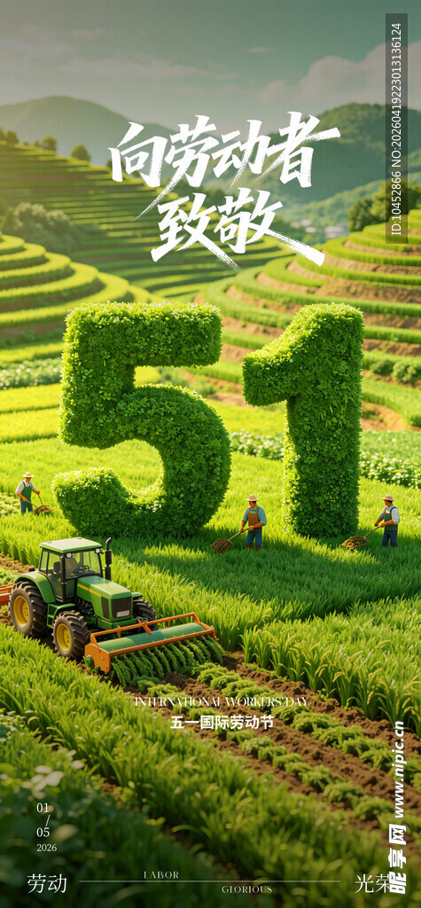 劳动节海报