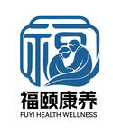 福颐康养标志设计