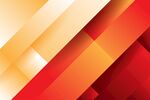 暖橙斜纹背景