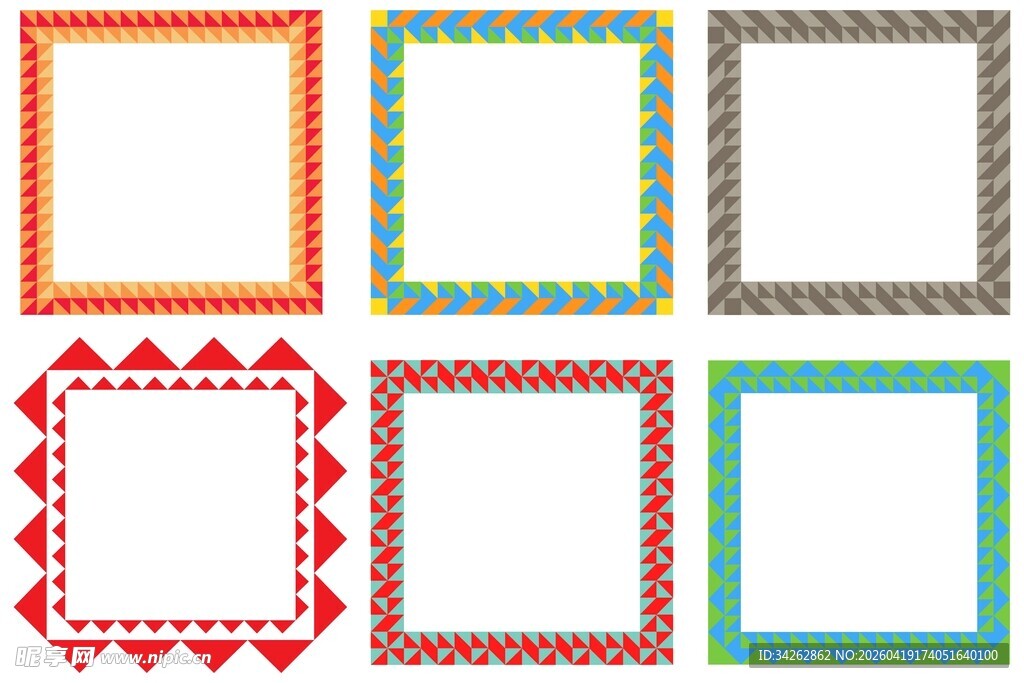 几何边框素材