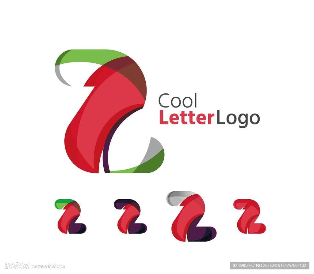 创意字母Z标志设计