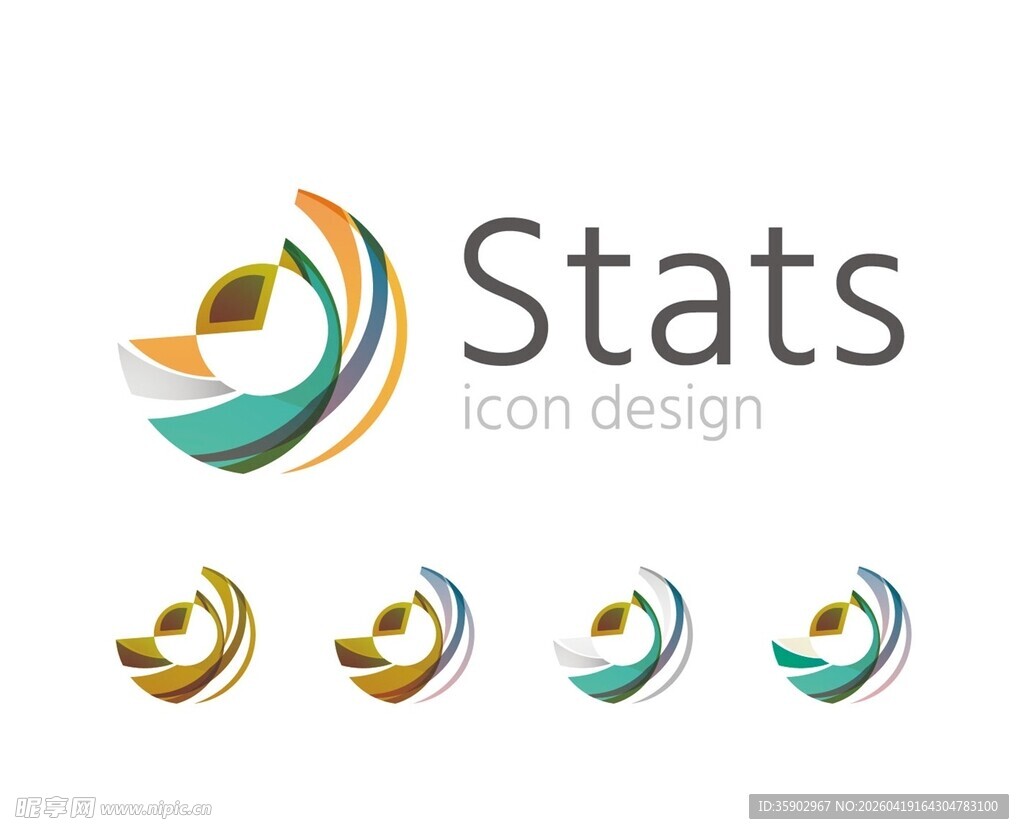 统计标志设计示例