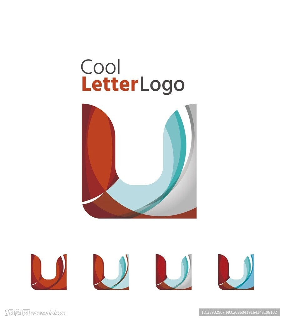 U字母创意标志设计