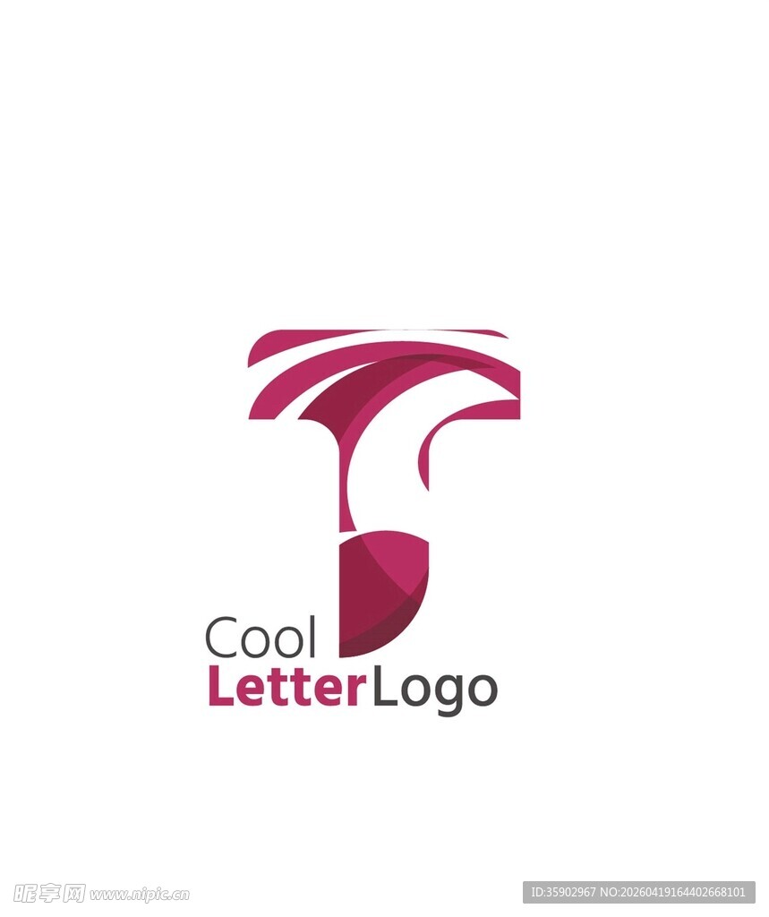 创意字母F标志设计
