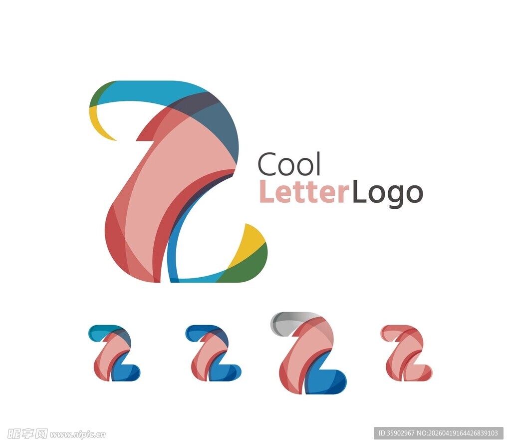 创意字母Z标志设计