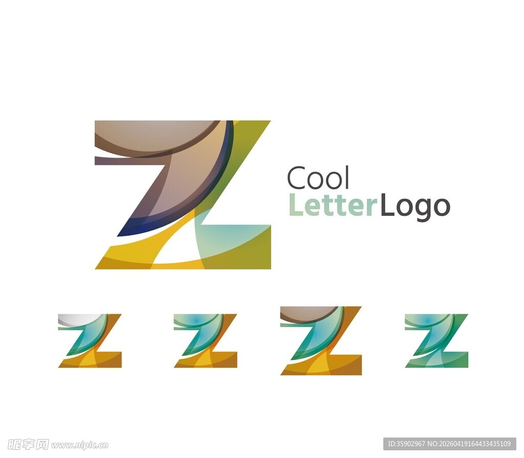 创意Z字母标志设计