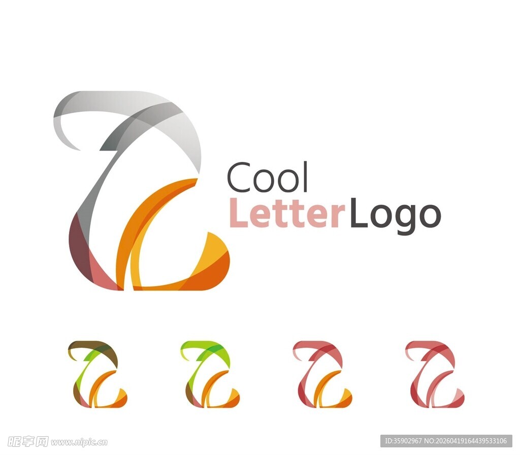 酷炫字母标志设计