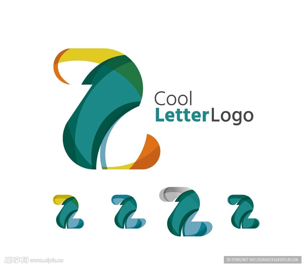 创意字母Z标志设计