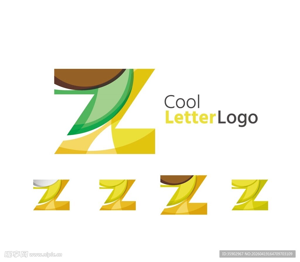 创意字母Z标志设计