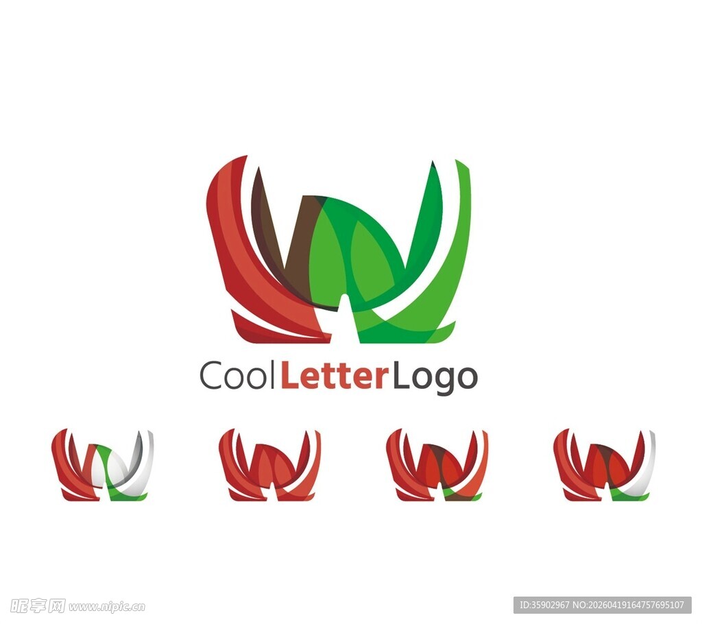 酷炫字母标志设计