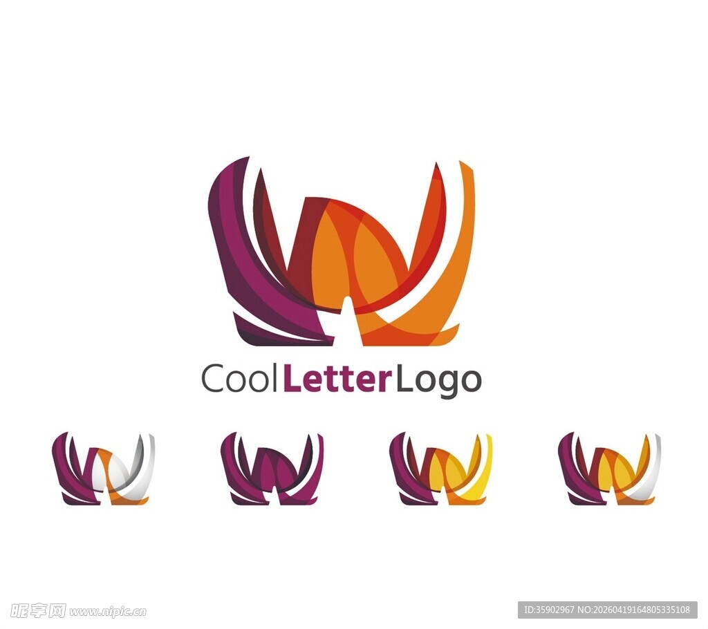 酷炫字母标志设计方案