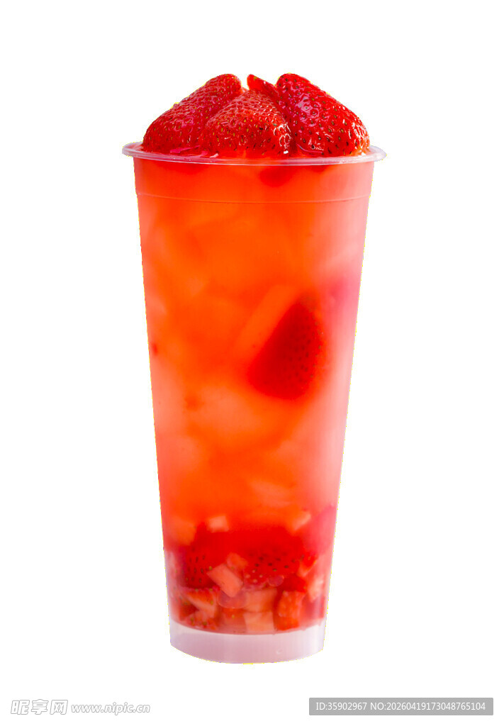 草莓水果茶