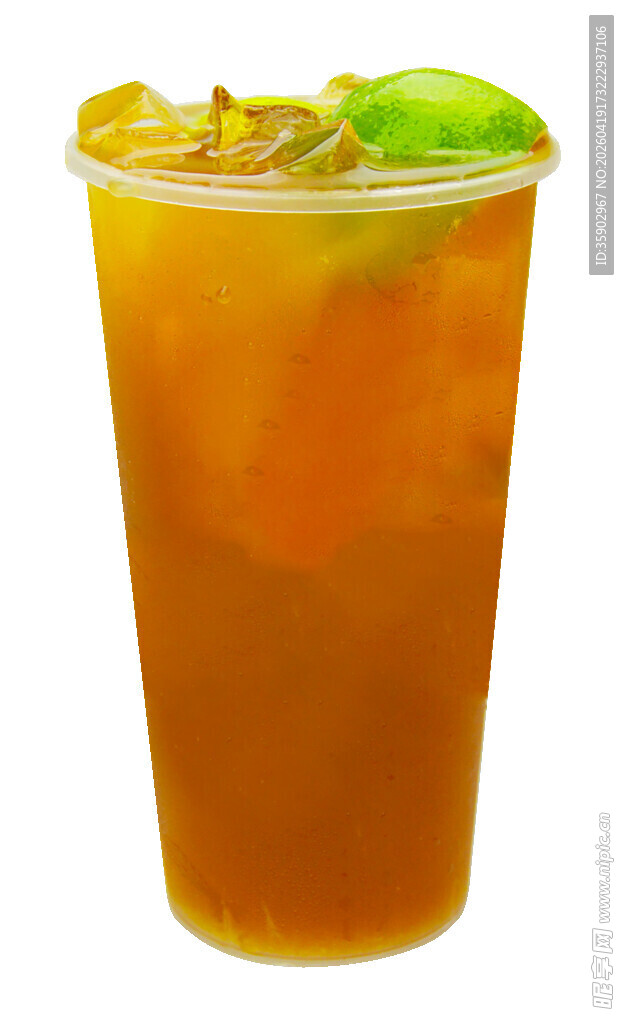青柠冰红茶