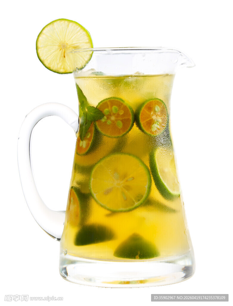 金桔薄荷绿茶