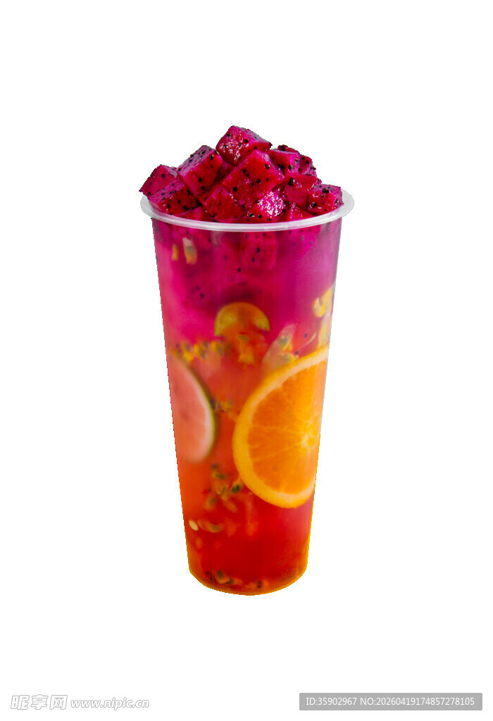缤纷水果茶