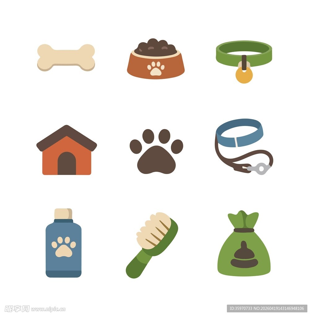宠物用品图标