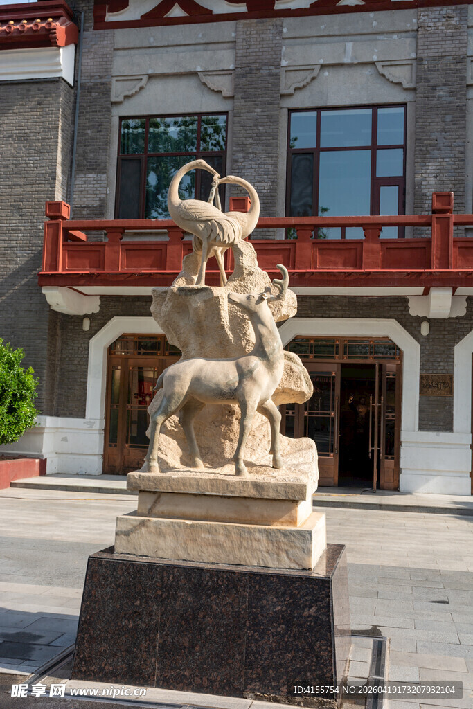 门前石雕传统艺术之美