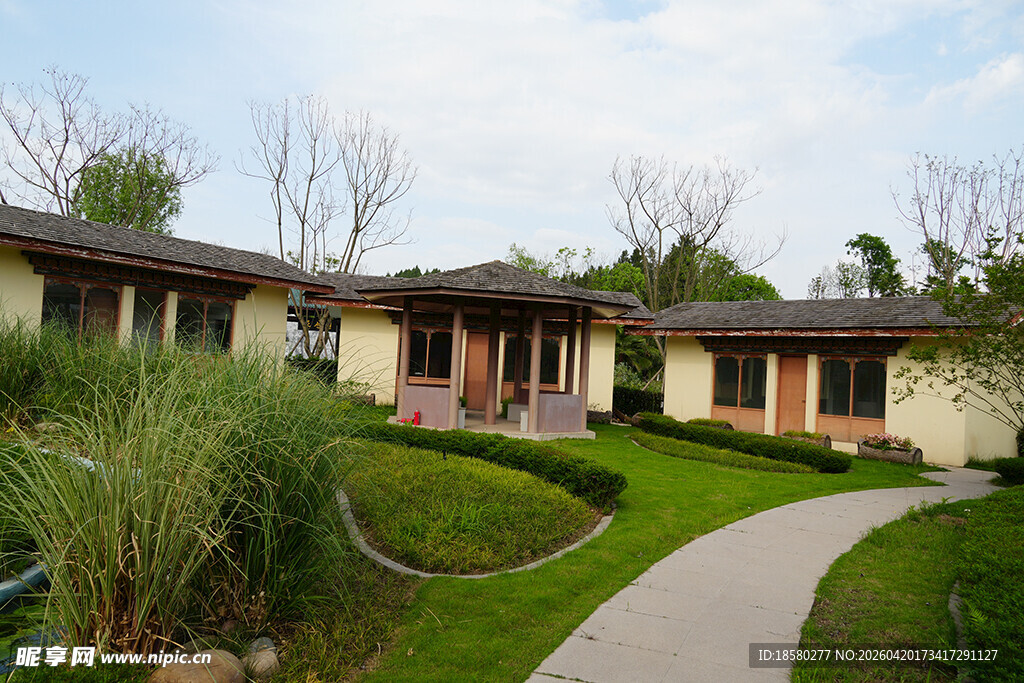 田园风庭院住宅景观