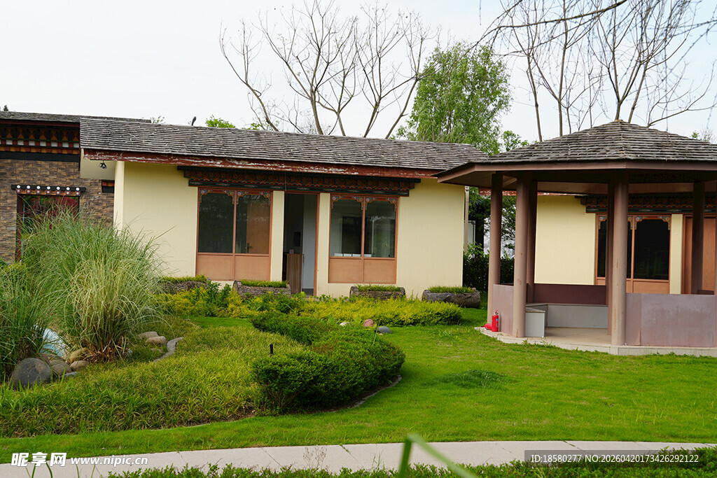 中式庭院住宅景观
