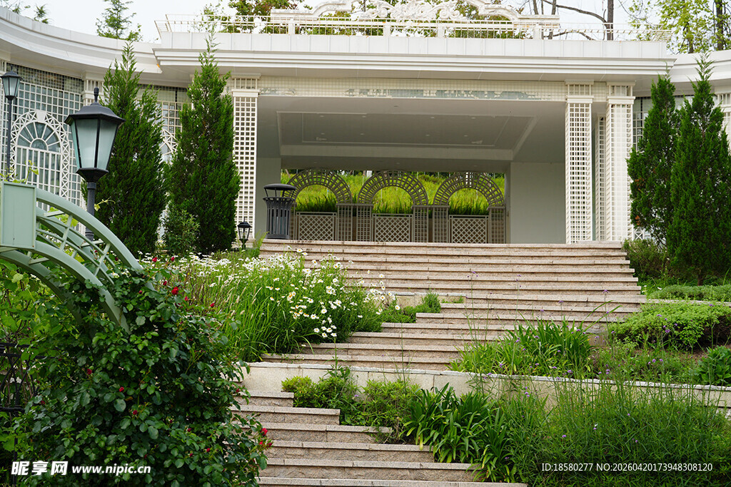 优雅庭院景观设计