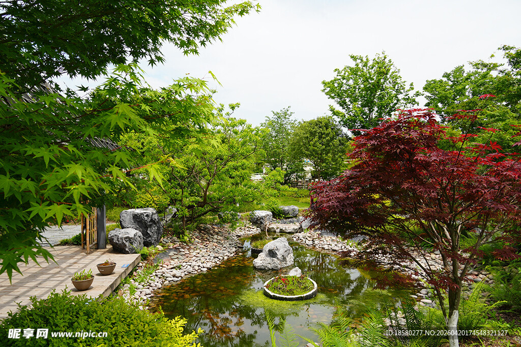 中式园林景观 清幽雅致