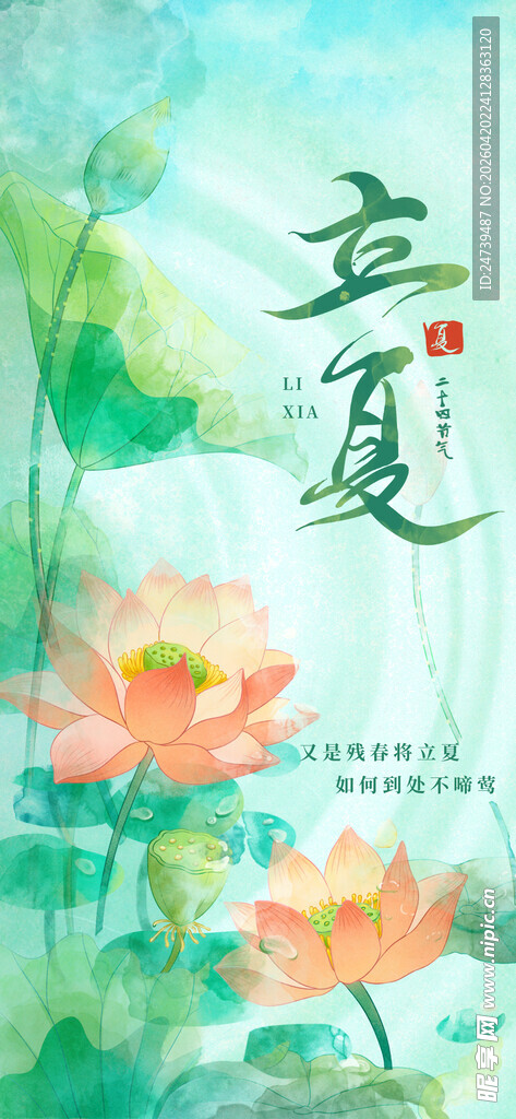 立夏海报