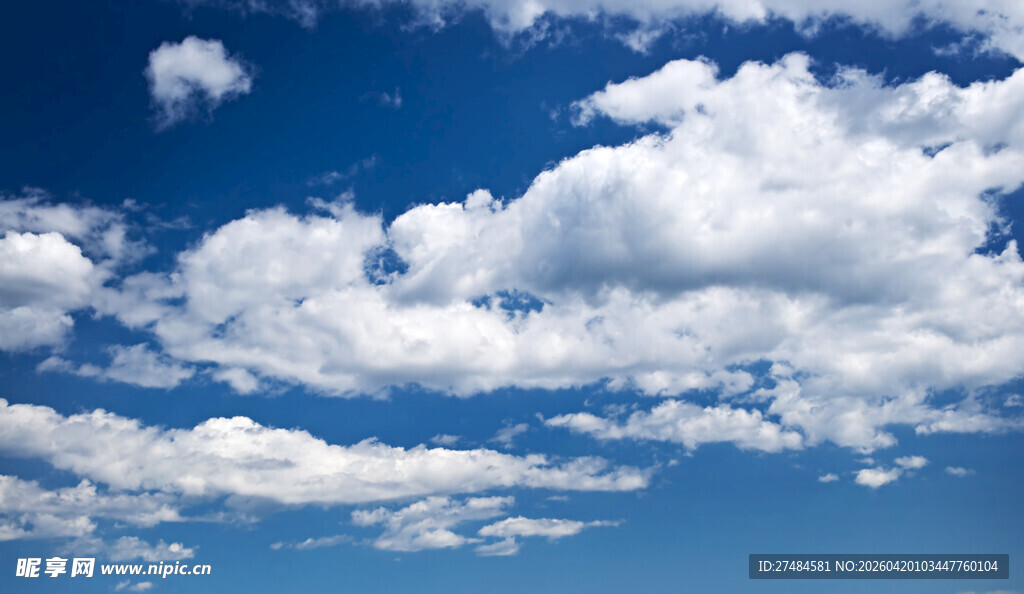 蓝天白云美景