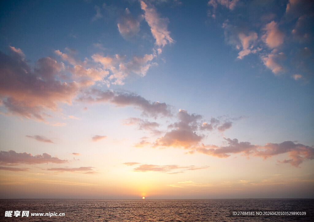 海上日出美景