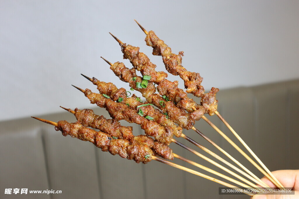  烤牛肉筋串