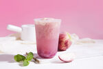 蜜桃冰饮