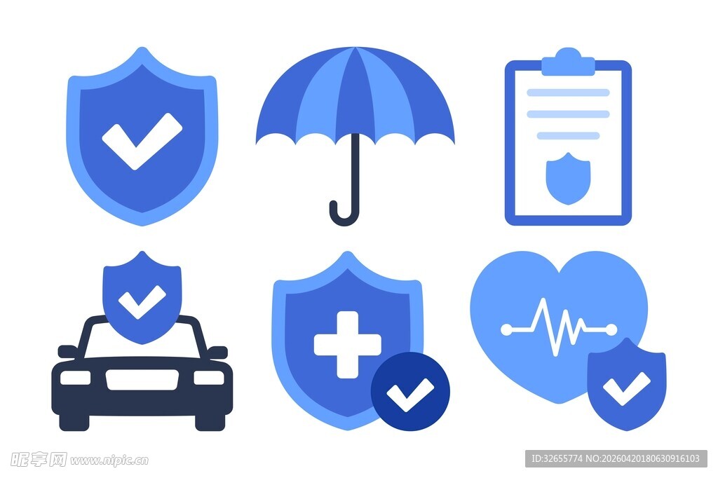 保险图标素材