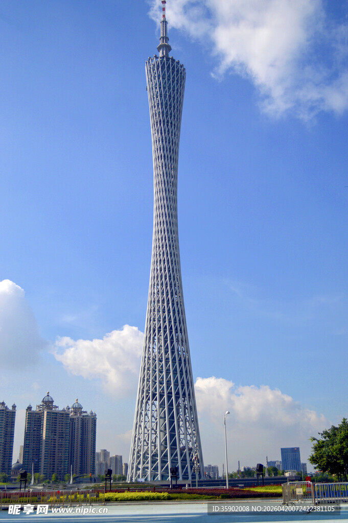 广州塔城市天际线标志性建筑
