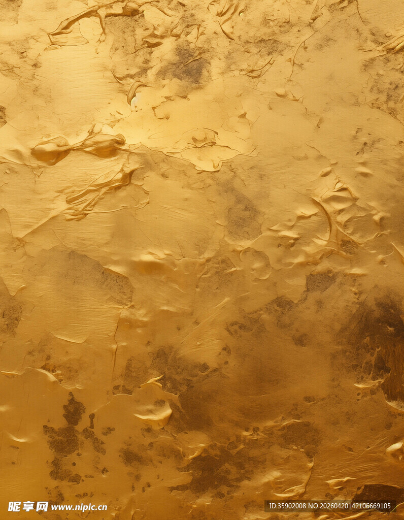 金色纹理墙面背景图