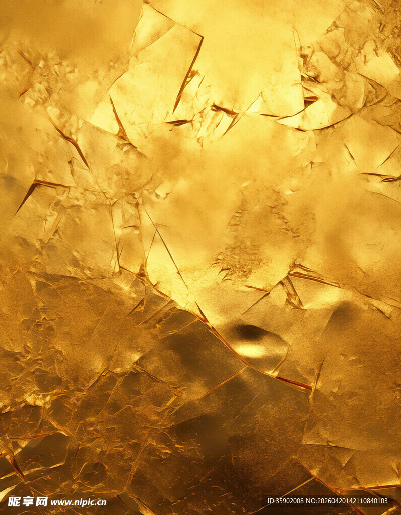 金色纹理抽象背景图