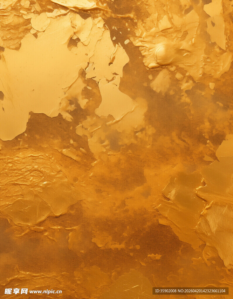 金色纹理艺术背景图