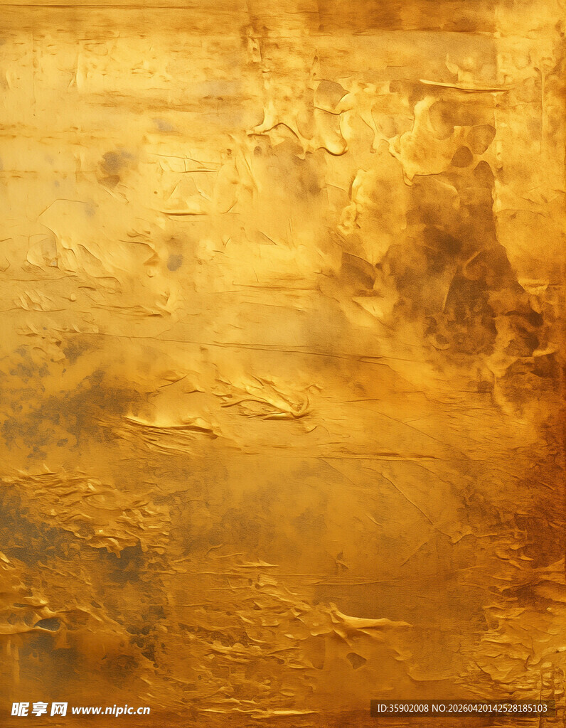 金色抽象纹理背景图