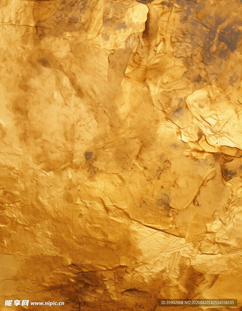 金色抽象纹理背景图