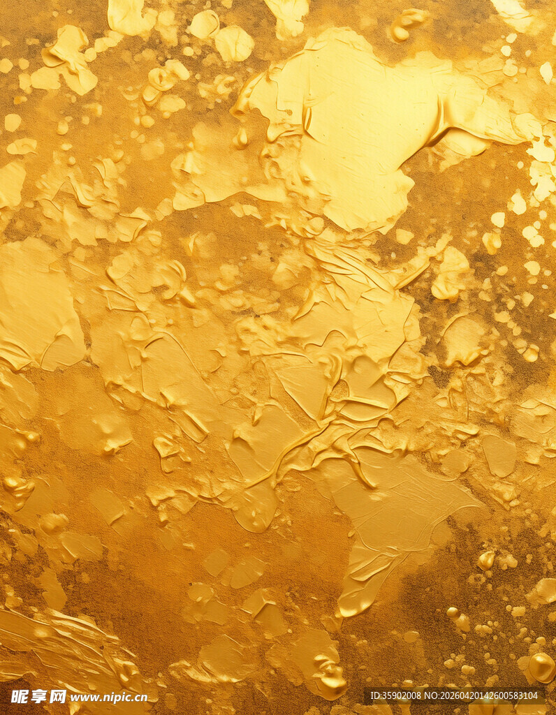 金色纹理抽象艺术背景