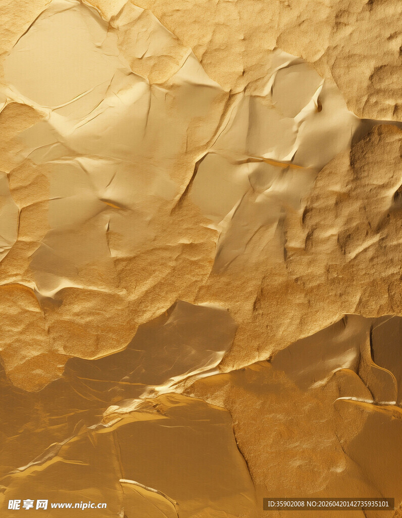 金色纹理质感艺术背景图