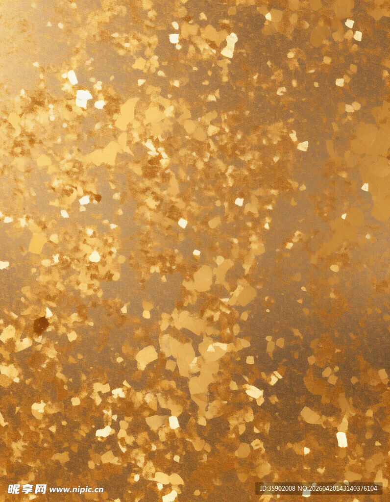金色闪耀碎屑背景图