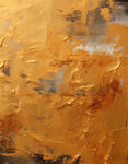 抽象黄色油画纹理
