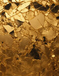 金色碎裂纹理抽象画面