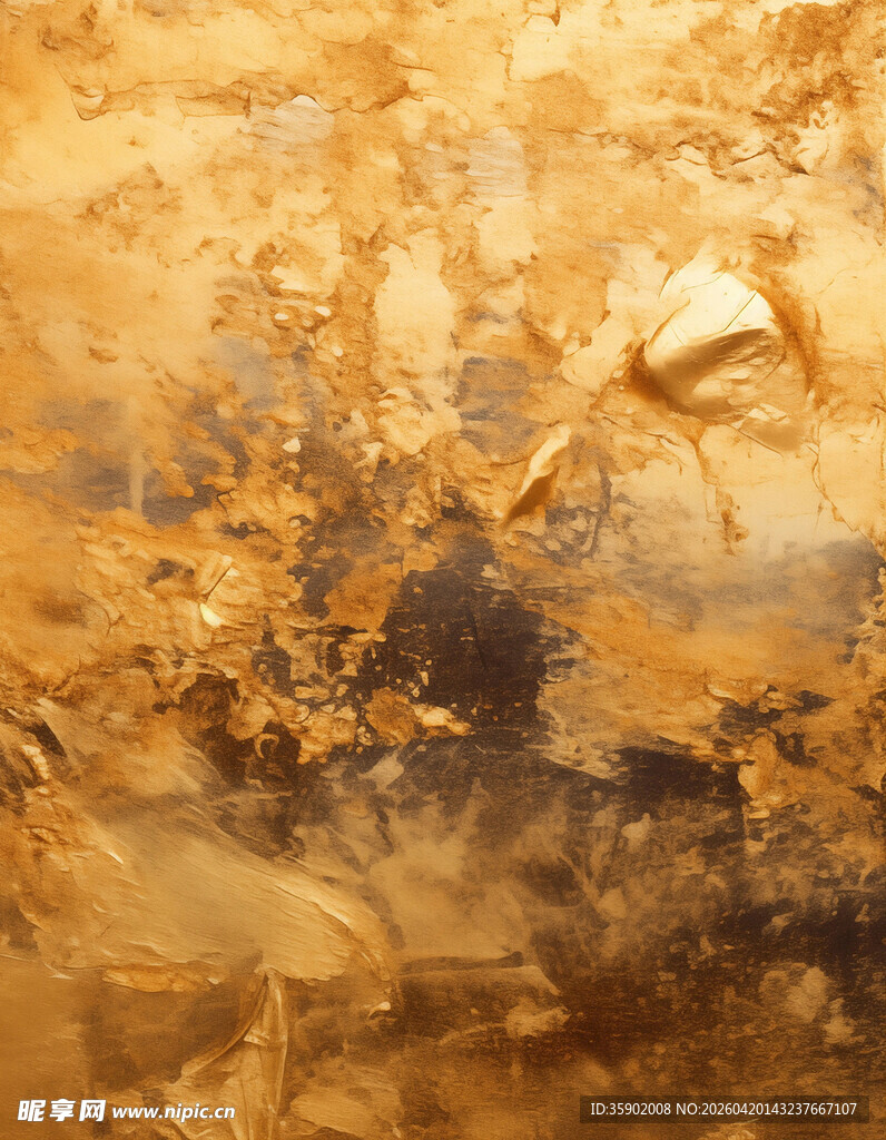 沙漠地表沙石纹理景象