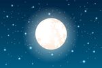 月夜星空背景