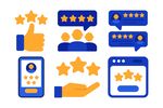 评价图标素材
