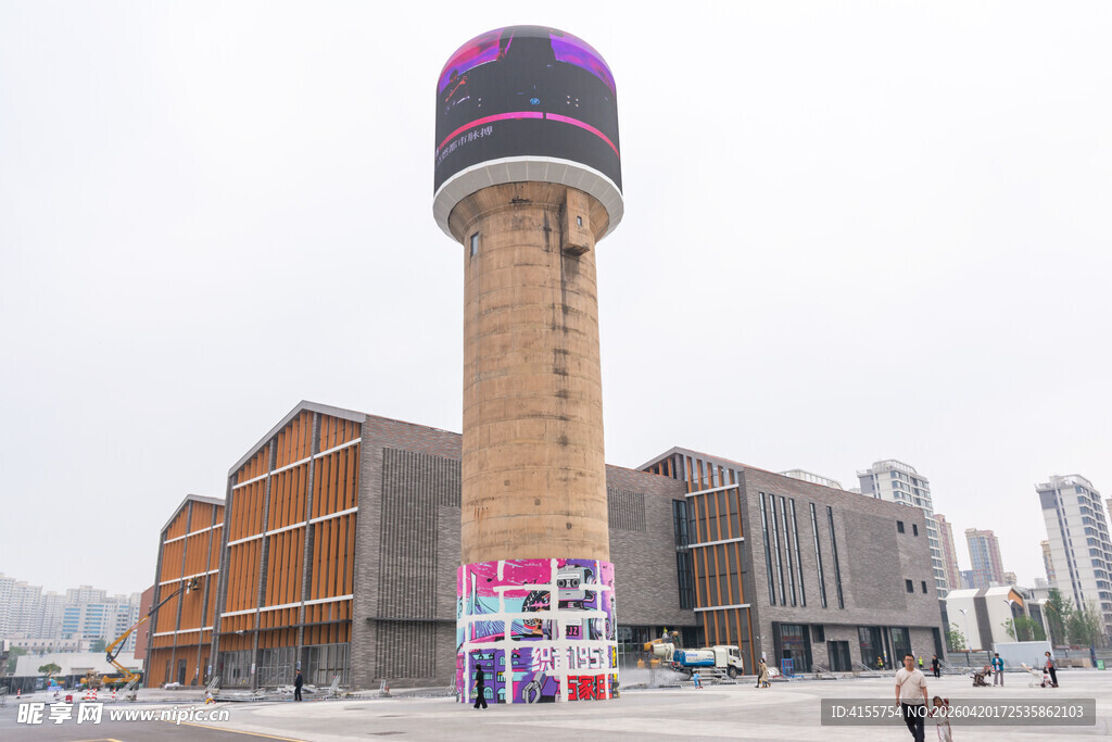 城市中的特色高塔建筑