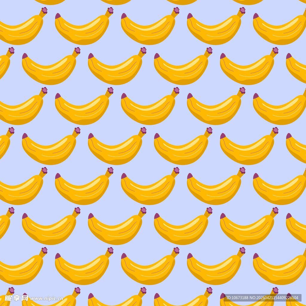 香蕉图案背景