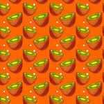 猕猴桃图案背景