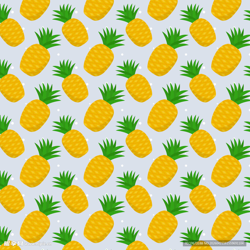 菠萝图案背景图