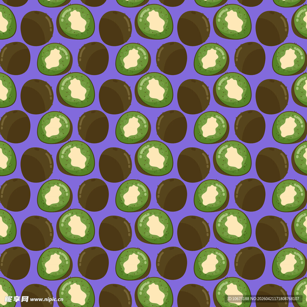 猕猴桃图案纹理